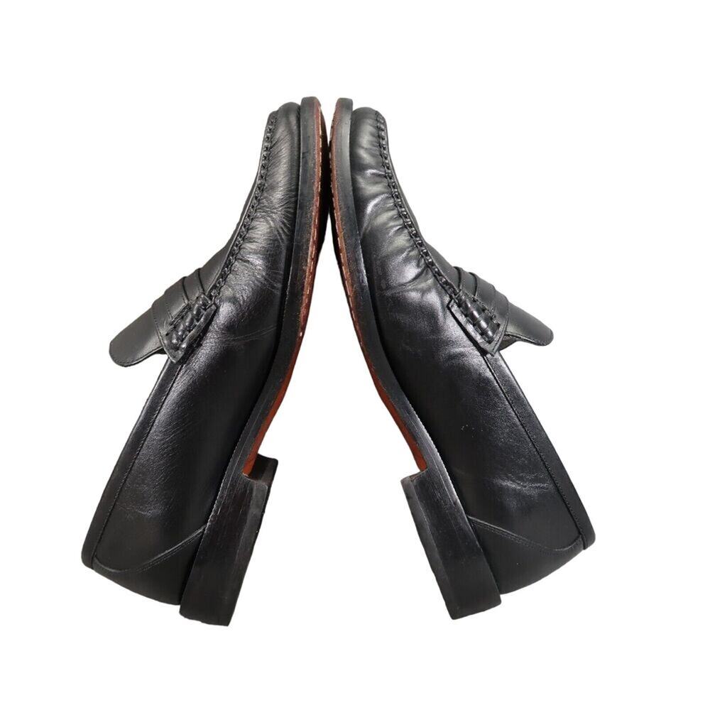 Calimod Shoes Mens 41 Loafer Moccasin Classic Slip On Leather Lifestyle Black - Picture 8 of 16